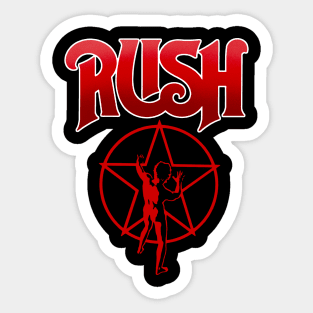 rush band Sticker
